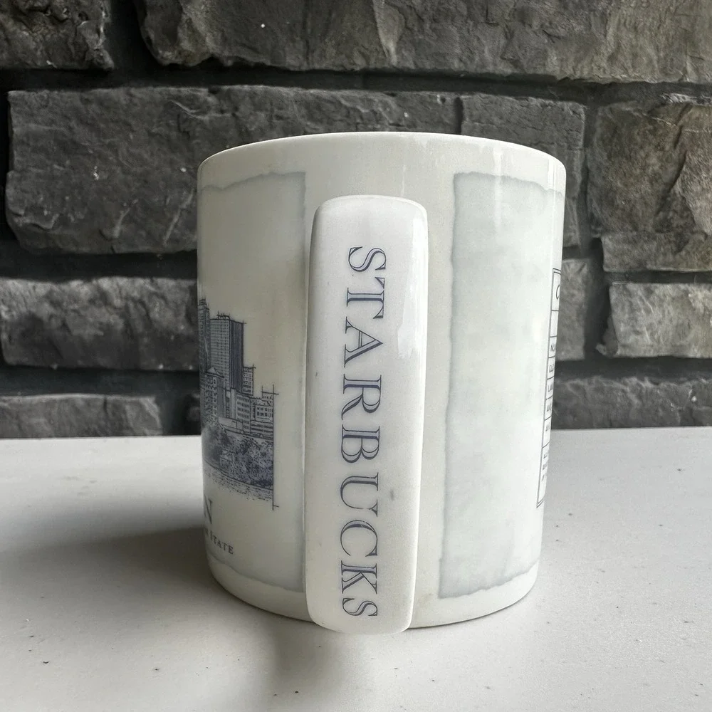 Vintage 2006 Starbucks AUSTIN Capital of the Lone Star State 18 oz. Coffee Mug